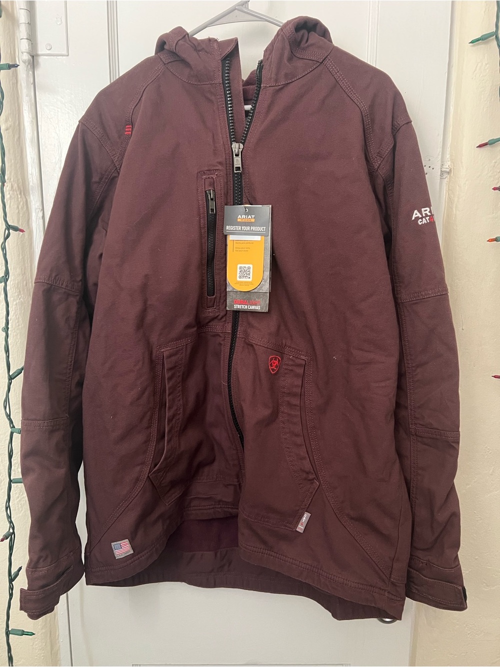 Women’s Ariat FR DuraLight Cordura Canvas Jacket, 2XL